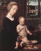 Gerard David Madonna and Child with the Milk Soup Sweden oil painting artist